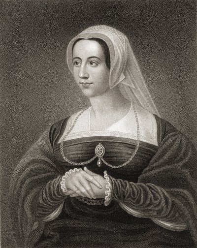 Portret van Catherine Parr (1512-48) uit 